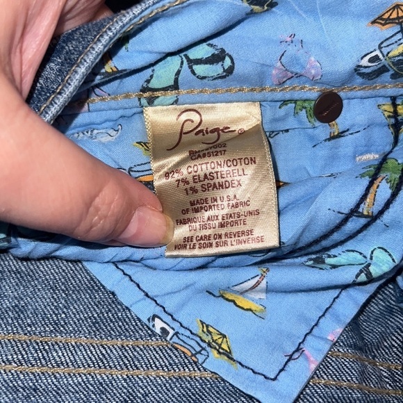 Paige Jimmy Jimmy Jean Shorts Size 28 - Picture 4 of 6